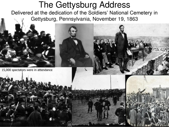Image result for abe lincoln gettysburg address